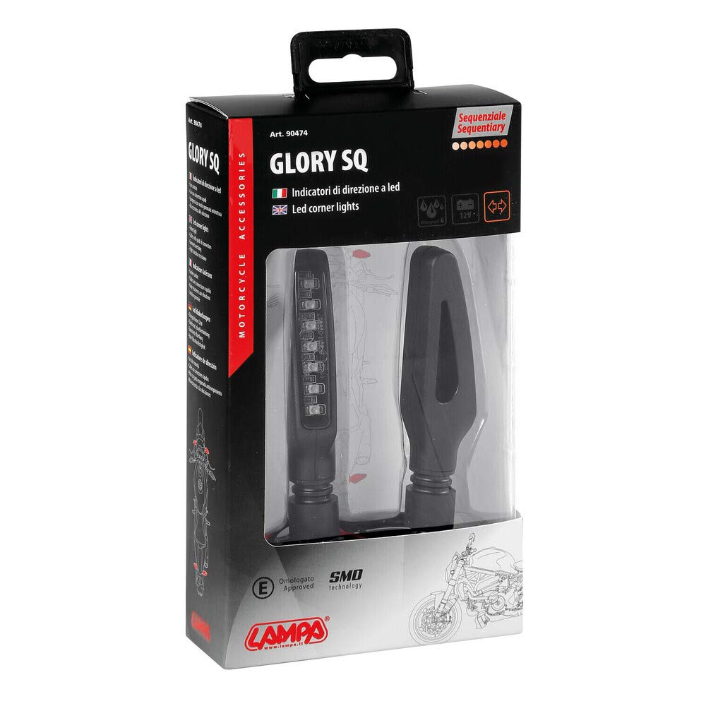 Lampa 90474 kierunkowskaz LED Sequential Glory SQ, 12 V LED