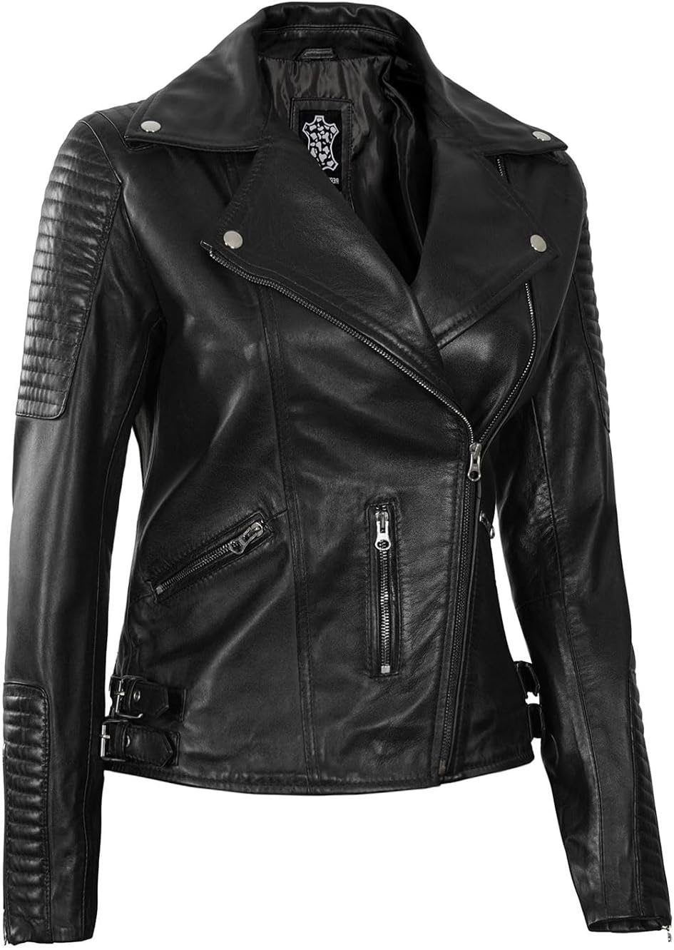 fjackets mens Modern/Fitted Leather Jacket Men