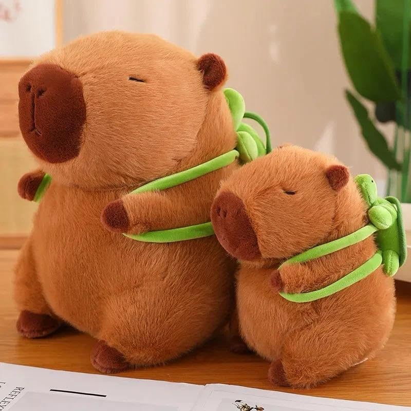 Image of HUG 'n' FEEL SOFT TOYS Capybara Plush Toy, 45cm Big Stuffed Animal | Ultra-Soft Huggable Cuddly Toy for Kids, Boys & Girls | Perfect Birthday or Valentine's Day Gift