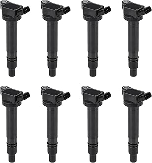 Ignition Coil Pack for Lexus ES300h GS350 GS450h GX460 IS250 IS300 IS350 LS460 LS600h LX570 NX300h RC300 RC350 Scion tC Toyota 4Runner Avalon Camry FJ Cruiser Highlander Land Tundra Venza, 8 Pcs