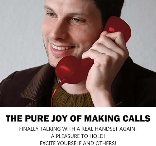 Miniatura 5 de Teléfono retro 2026, nuevo teléfono retro para iPhone, teléfono retro tipo C, teléfono con cable, receptor de mango fijo para celulares,