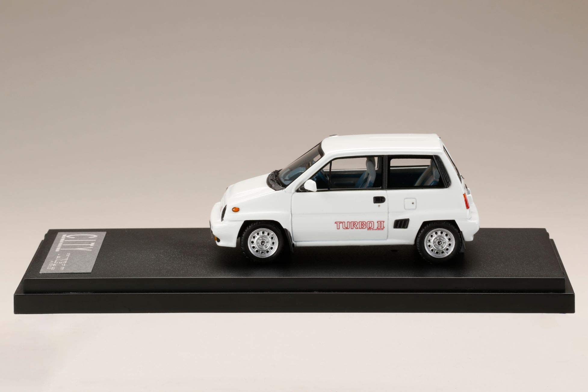Amazon | MARK43 1/43 ホンダ CITY TURBO II グリークホワイト 完成品