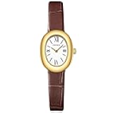 Women's Bracelet Gold Watch - Vintage Elegant Oval Bangle Watch - Gold Jewellery Style Quartz Wristwatch - Gift for Her