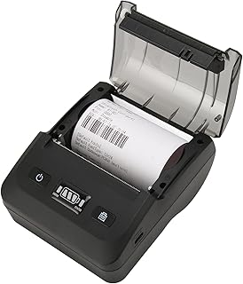 Thermal Receipt Printer, 80mm Receipt Printers, Thermal Pos Printer with Auto Cutter Support Cash Drawer,USB Serial Ethernet Support ESC POS, Compatible with Windows Linux (US