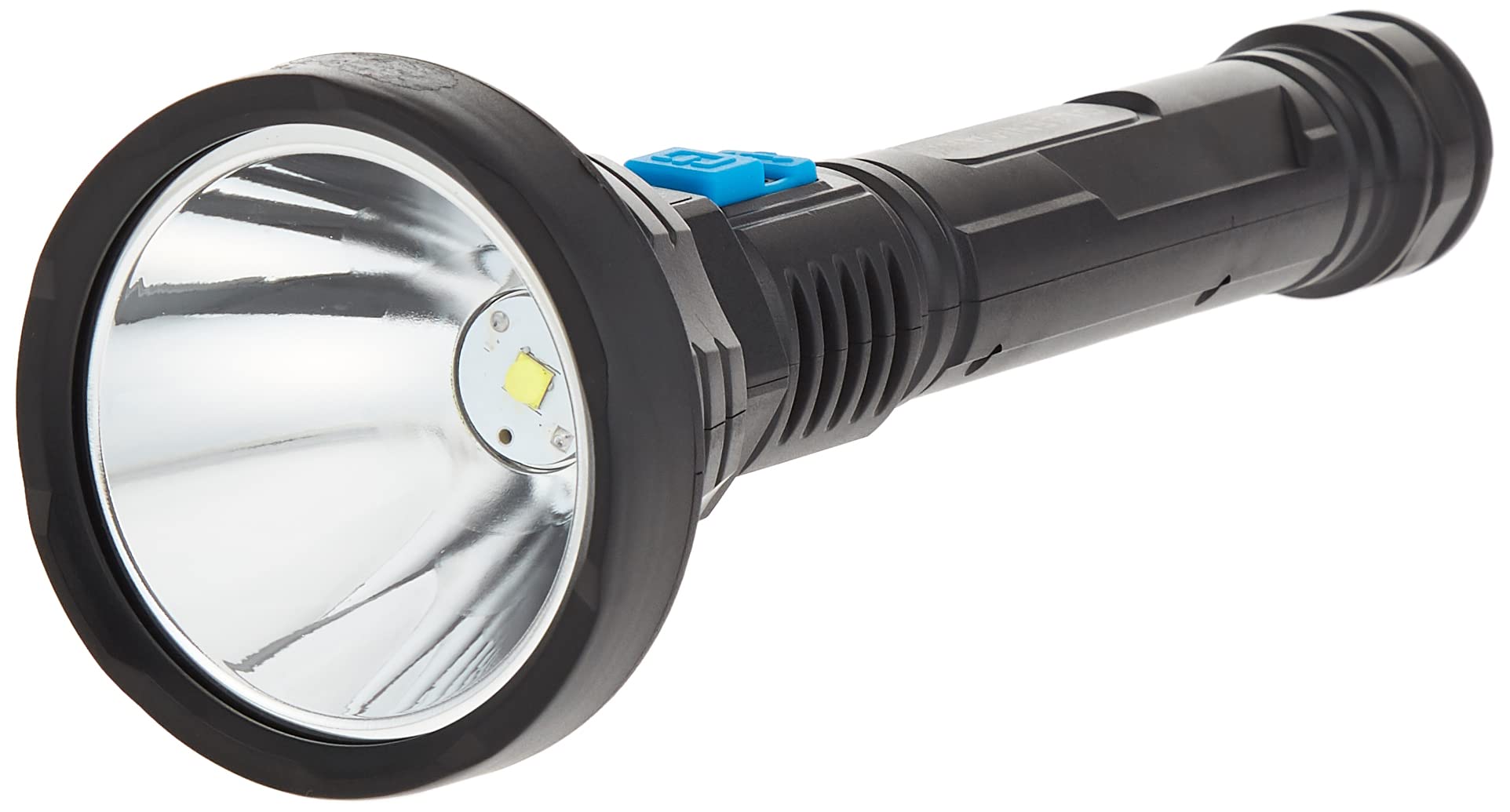 Olsenmark6800mAh High Brightness Rechargeable LED Flashlight, Black