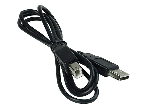 NTQinParts PC/Mac USB Data Sync Cable de carga de alimentación para Xerox XD-Combo Duplex Combo Combo Escáner de Documentos de Cama Plana