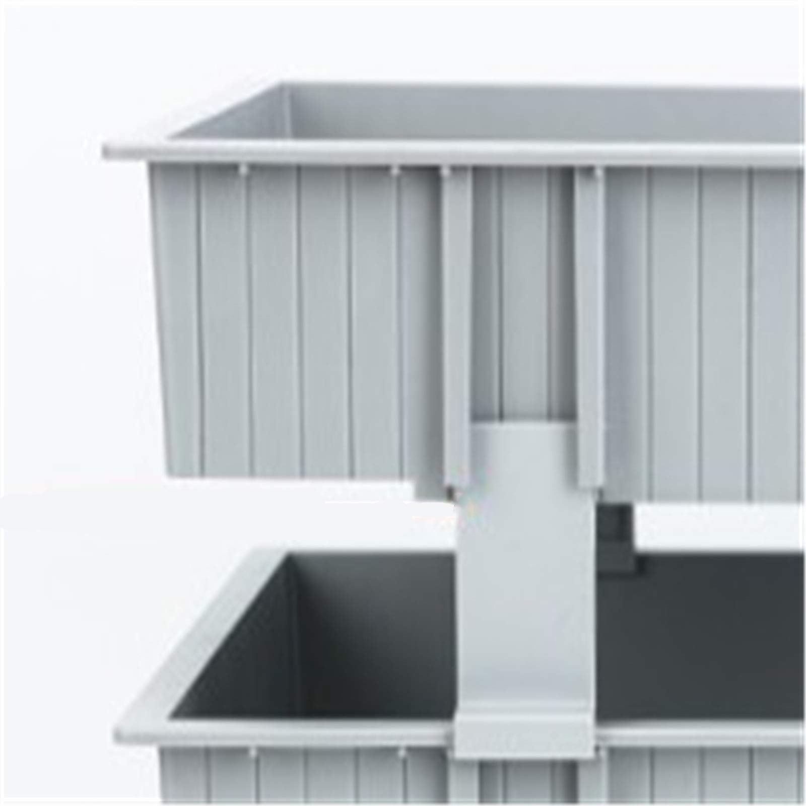 Bandejas archivadoras, Estantería sobre la mesa, caja de almacenamiento de carpetas multicapa tipo cajonera A4, suministros de oficina, almacenamiento de datos, caja de archivos(Grey)