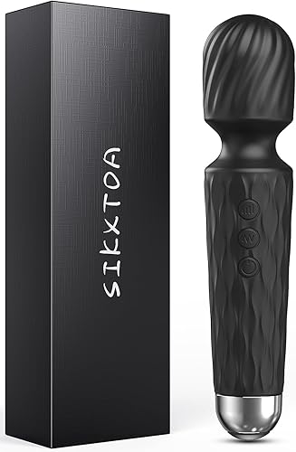 SIKXTOA Varita vibradora, juguetes sexuales para mujeres, vibradores para ella, masajeador de varita, estimulador de clítoris, juguete sexual,