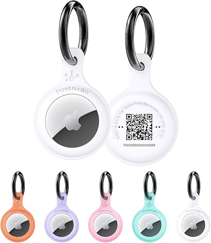 Soporte inteligente para AirTag para collar de perro con código QR, soporte AirTag para collar de gato, funda AirTag y etiqueta personalizada para