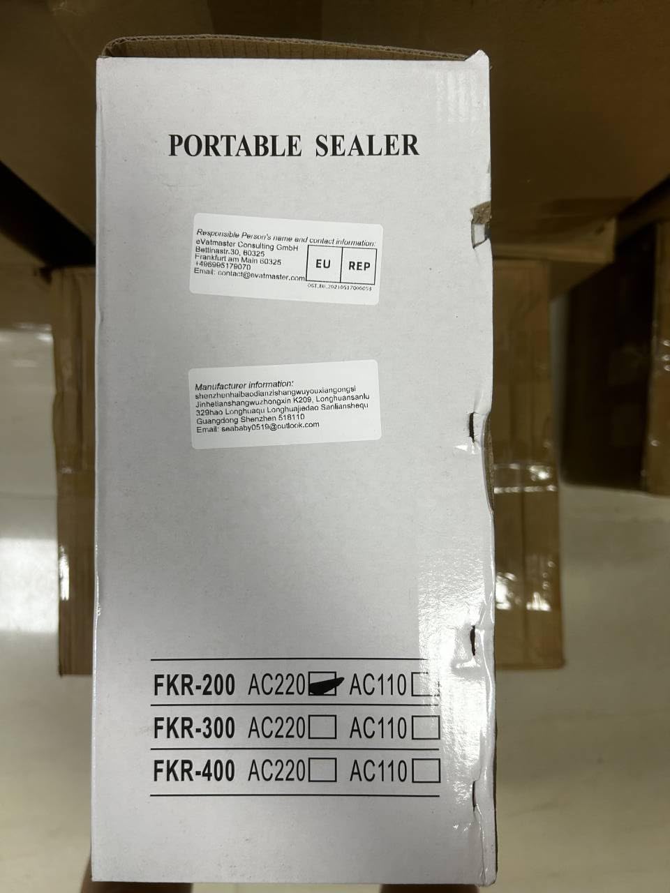 Sellador Térmico de Engarce de Mano, Máquina Selladora de Calor de Engarzado Bolsas Kraft de Papel de Aluminio, Herramienta de Embalaje, 300W