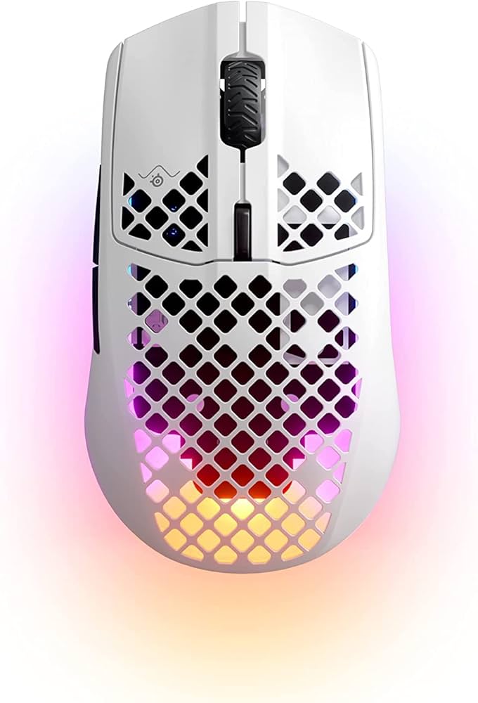 Amazon.co.jp: SteelSeries ゲーミングマウス 無線 Aerox 3 Snow