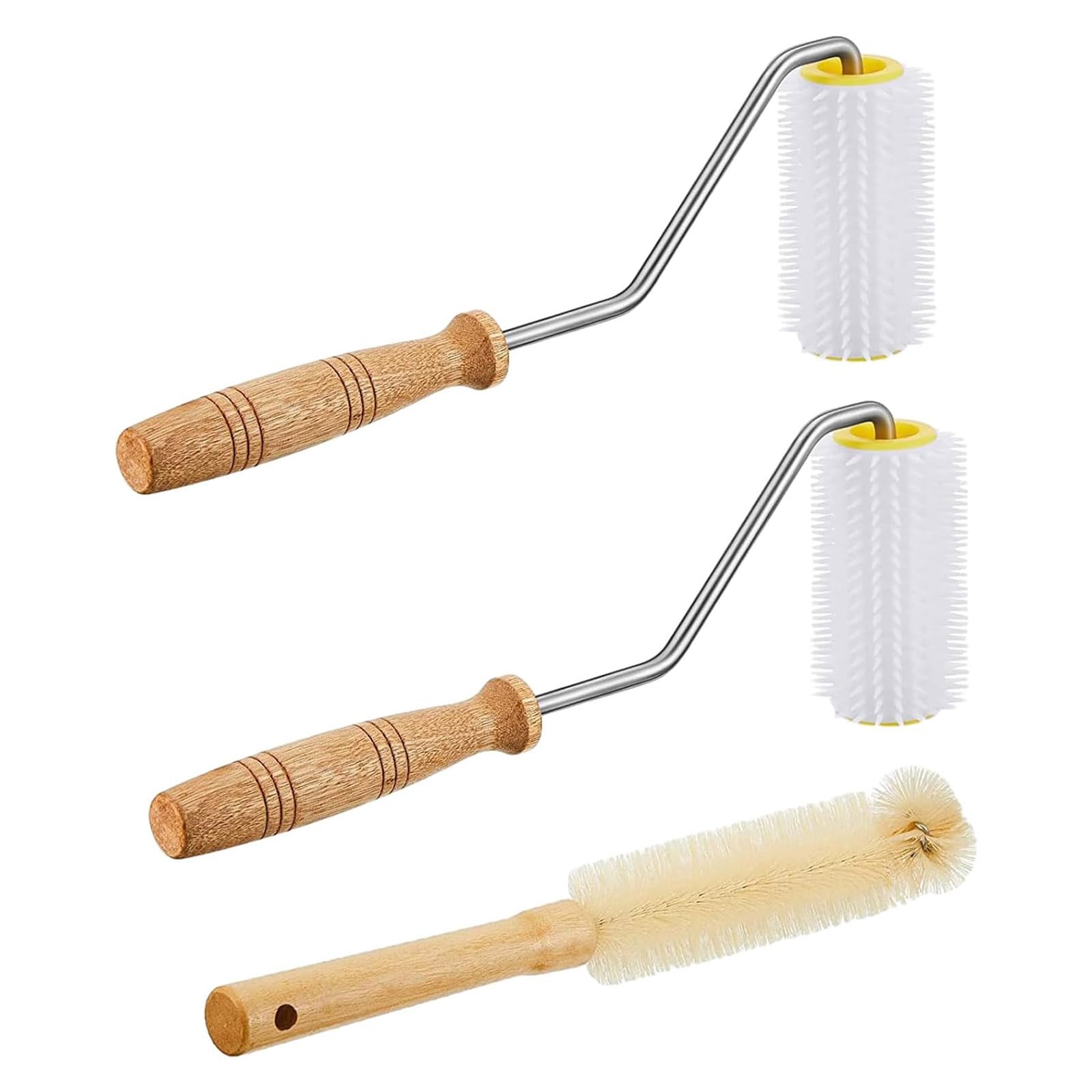 Tfaoys Multicolor Honeys Extractor Tool Set Uncapping Needle Roller And Cleaning Brush Efficient Equipment For Beekeepers Beekeeping Tools