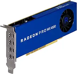 AMD Placa gráfica Radeon Pro WX 4100 de perfil baixo 4 GB GDDR5 (Z0B15AT)