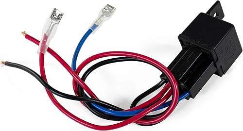 Miniatura 4 de HornBlasters Bocina eléctrica compacta negra de 12 voltios motocicletas, automóviles, camiones, furgonetas, UTV y SUV