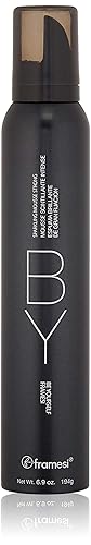 Framesi BY Lava - Mousse espumoso mousse de cabello fuerte para cabello tratado con color 69 onzas