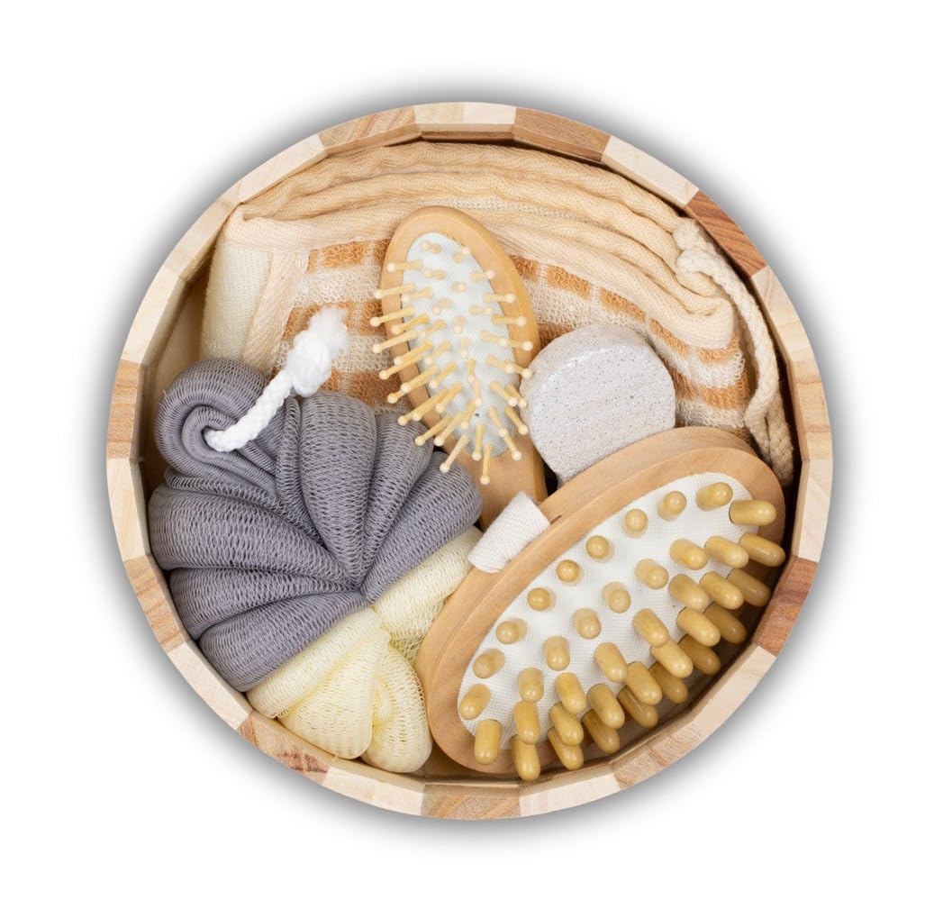 1 Set Round-Shaped Luxury Bath Spa Gift Set Relaxation Ultimate Pampering Experience Stylish Complete Self-Care Kit for a Luxurious Bathroom Set-image-45