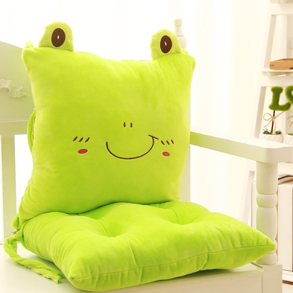Coussin pour chaise de bureau lavable style dessin animé pour chambre étudiant
