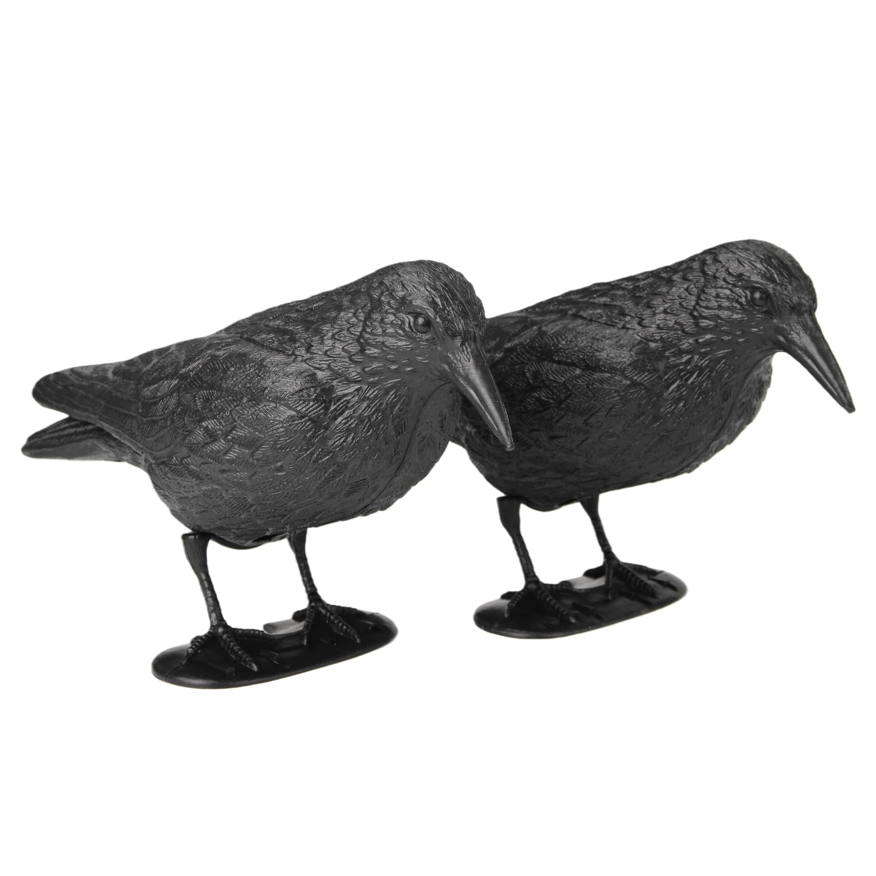 VicBre 2PCS Black Crow Decoys