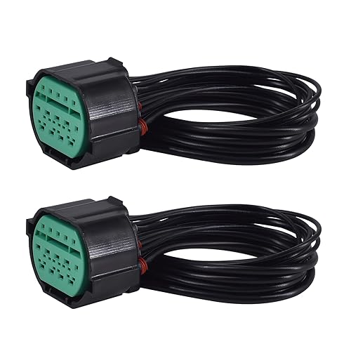 2 conectores de 14 pines para faros delanteros principales para Kia Optima Forte Sorento Sportage Rio Telluride 2018-2021, Hyundai Elantra Sonata