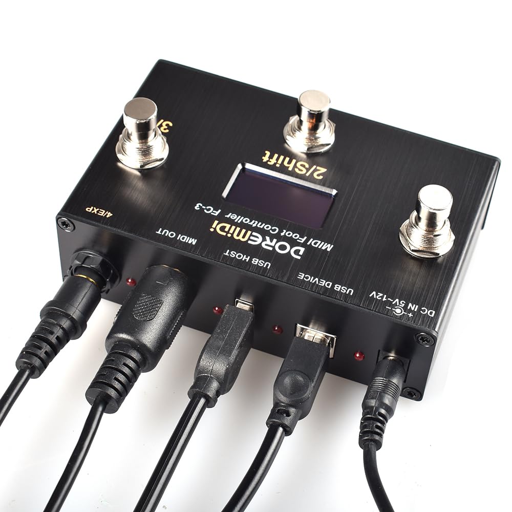 DOREMIDI FC-3 USB MIDI スイッチャー Amazon.com: DOREMiDi MIDI Foot Controller (FC-3) MIDI