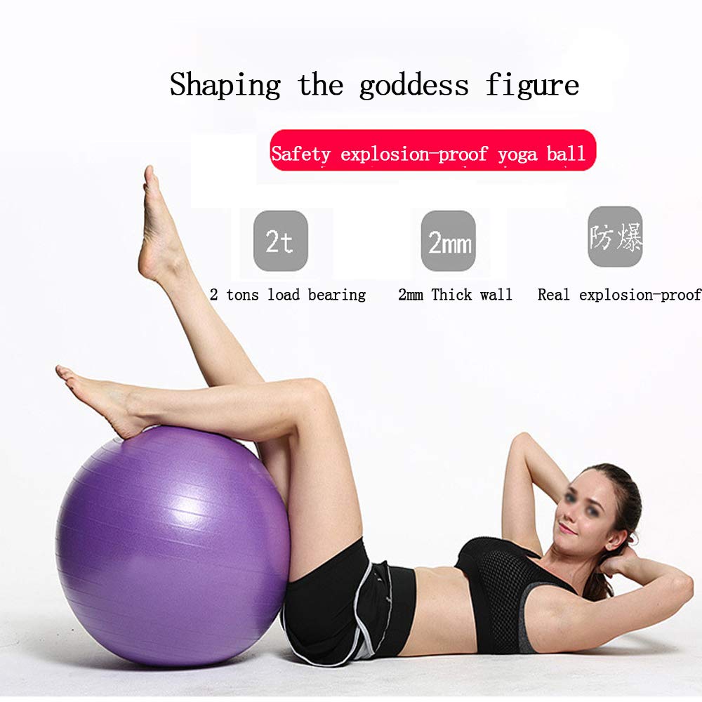 Ballon d'exercice, Ballon De Grossesse pour La Grossesse, Ballon De Yoga, Pilates, Fitness, Balle De Gymnastique pour La Stabilité Ballon Suisse De Anti-éclatement