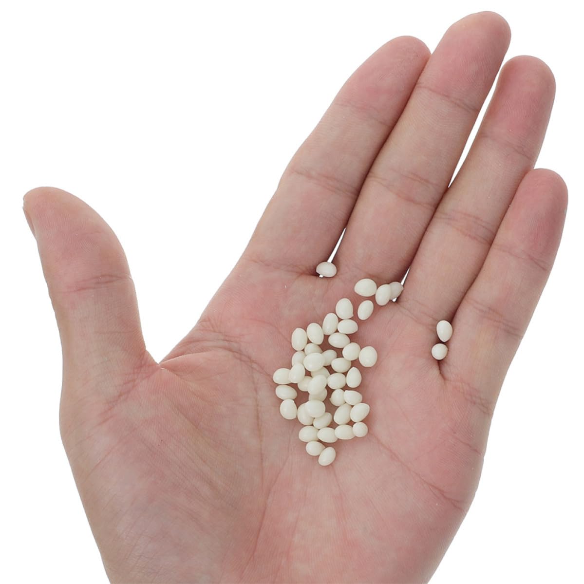 ULTECHNOVO Gránulos de Pegamento Termofusible Blanco de Alta Temperatura para Canteadoras, Adhesivo Pvc Resistente y Duradero de 1 Kg Adecuado para Carpintería y Encintado de Bordes
