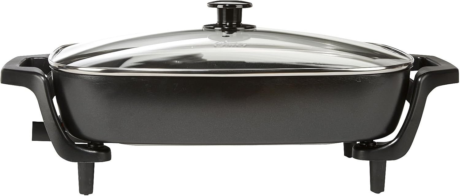Oster Electric Skillet, Black, 12inx16in, CKSTSKFM1216