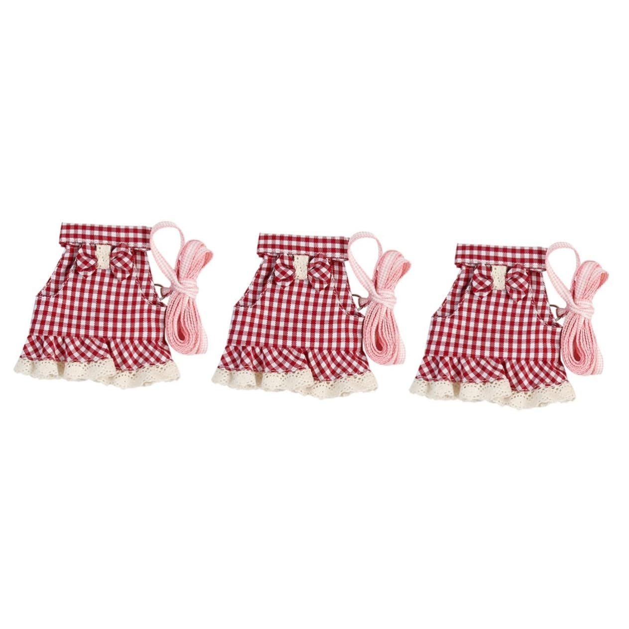 Kisangel 3 Pièces Petit Harnais pour Animaux De Compagnie Harnais De Lapin De Lapin Corde De Traction Corde De Remorquage Weasypet Kit Ceinture De Laisse De