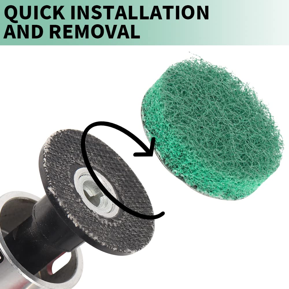 10PCS Sanding Discs 2 Inch Roll Lock Quick Change Discs 1pcs 1/4 - View #6