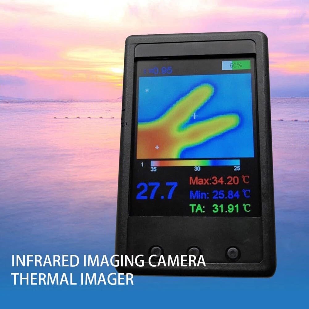 Termómetro infrarrojo portátil con pantalla LCD de 24 pulgadas -40C-300C con interfaz USB, placa de circuito para reparación de automóviles