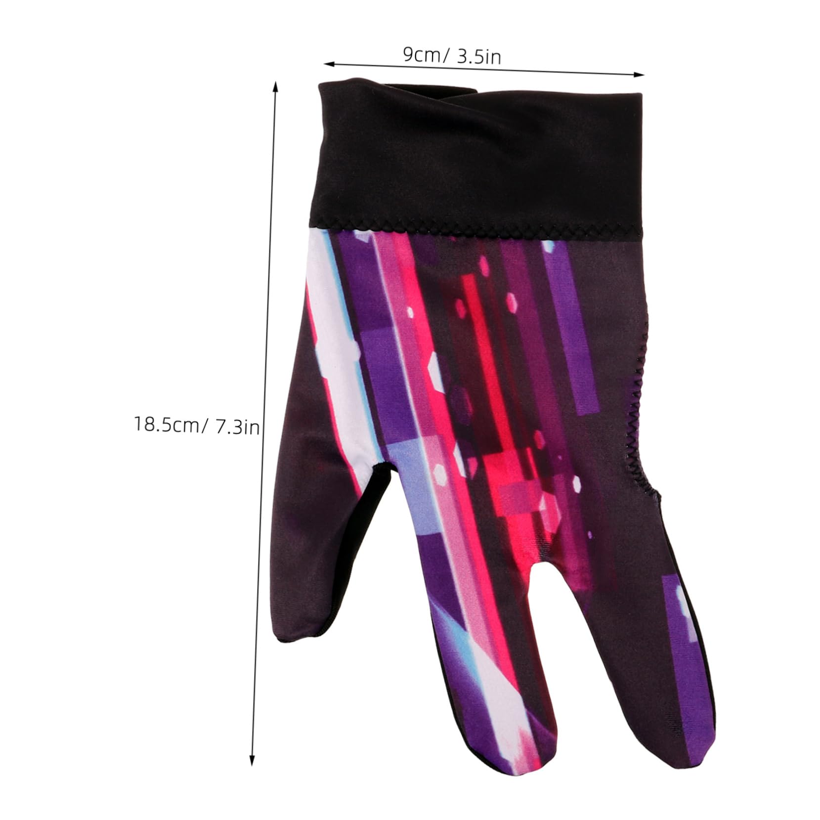 BRIGHTFUFU Men Women Table Game Supplies Stretchable Pool Gloves Comfortable Elastic Fit for Snooker