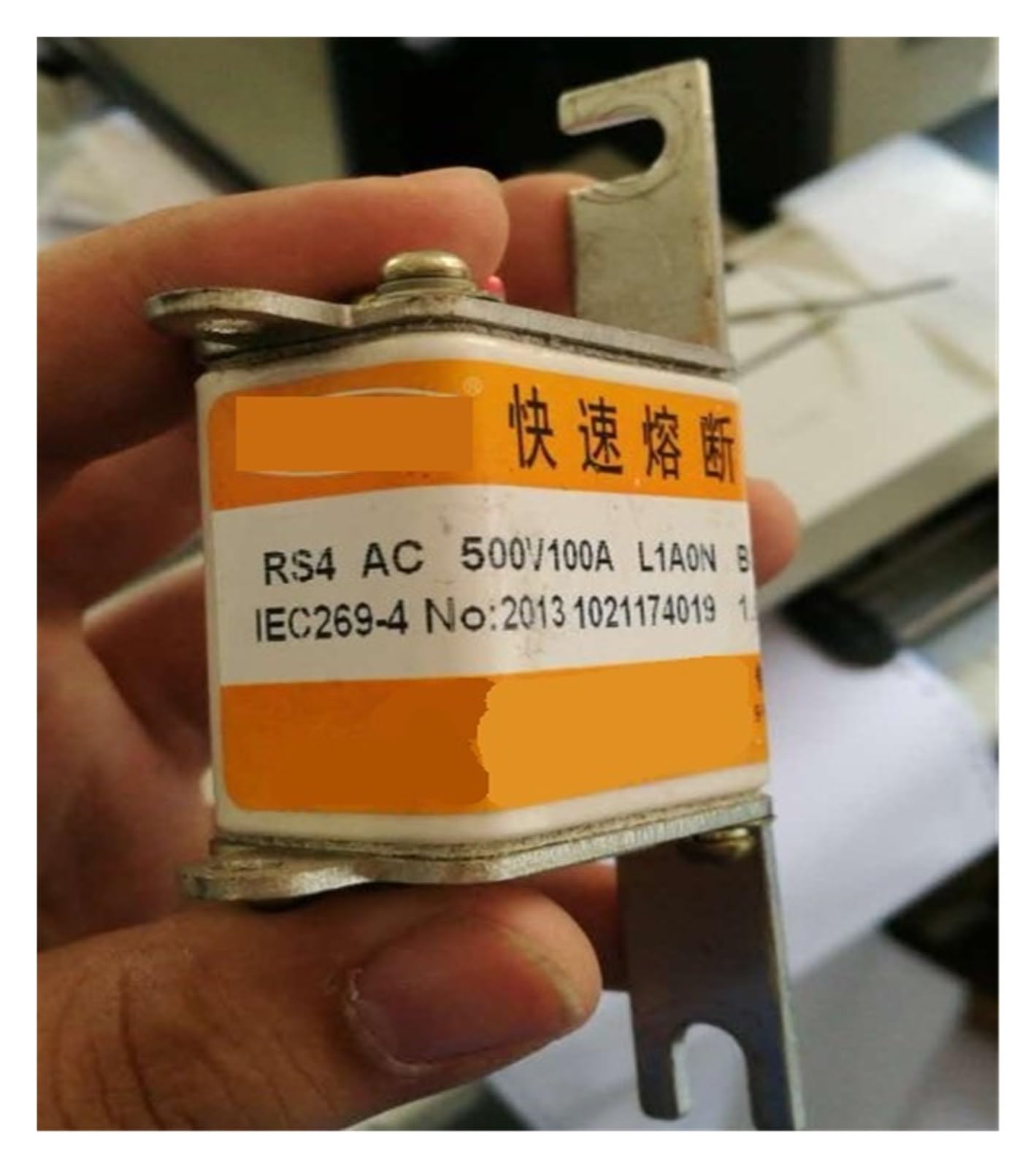 Bezpieczniki RS4 AC500V 100A L1A10N AC1000V 10A AC800V 25A L100N 32A 63A h45(RS4 AC800V 32A L100N)