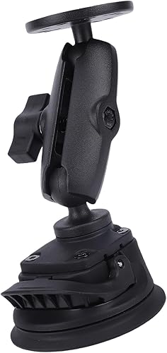 Miniatura 8 de Drfeify Soporte de ventosa de doble bola, soporte de goma premium, soporte de automóvil ajustable de 360 grados, para uso en parabrisas de vehículos