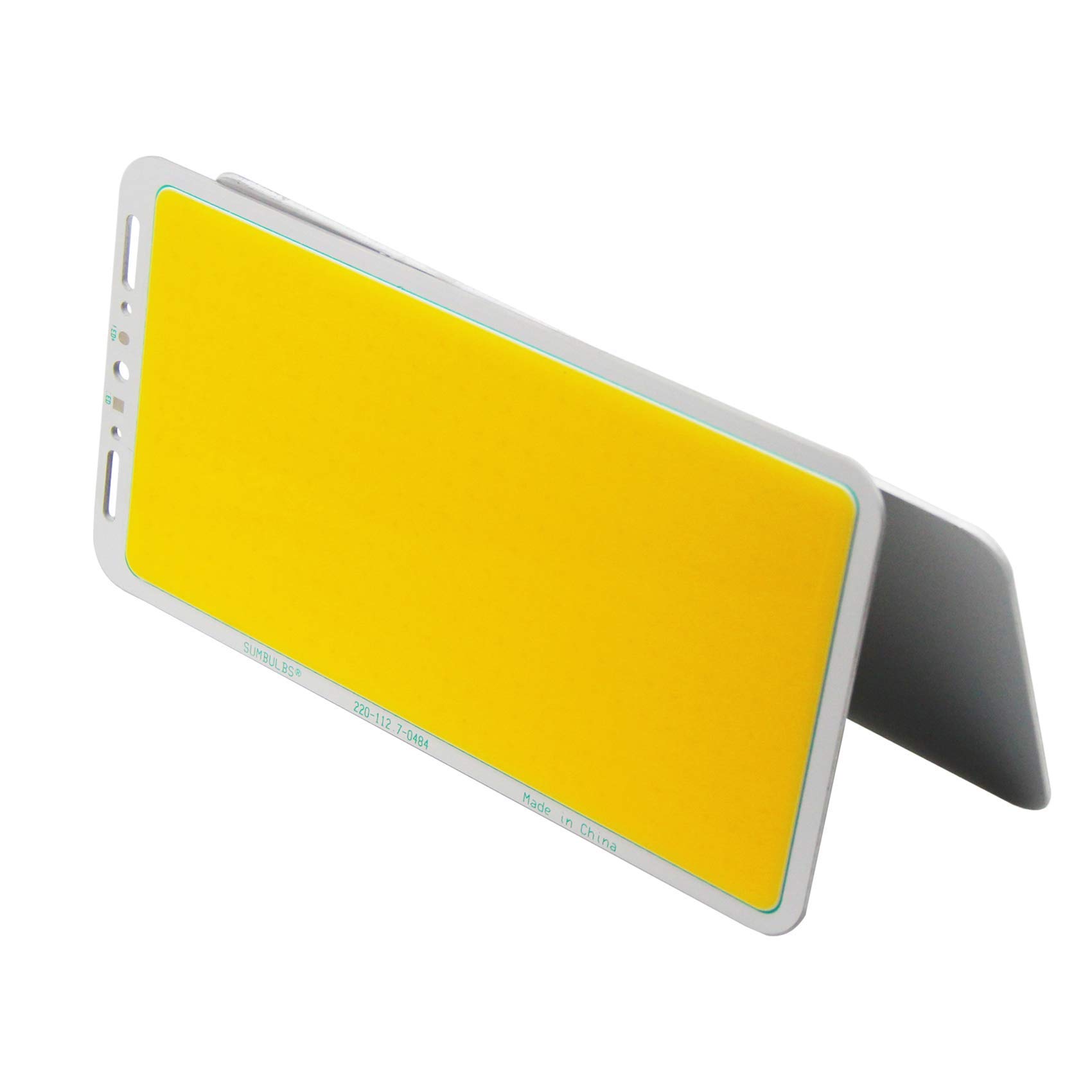 symbuth 1 Piece Super Bright Tube DC12V 70W 8.6x4.4in COB Panel Strip Module Super Bright LED Light for DIY Outdoor Hiking Camping Lamp Flood Bulb,