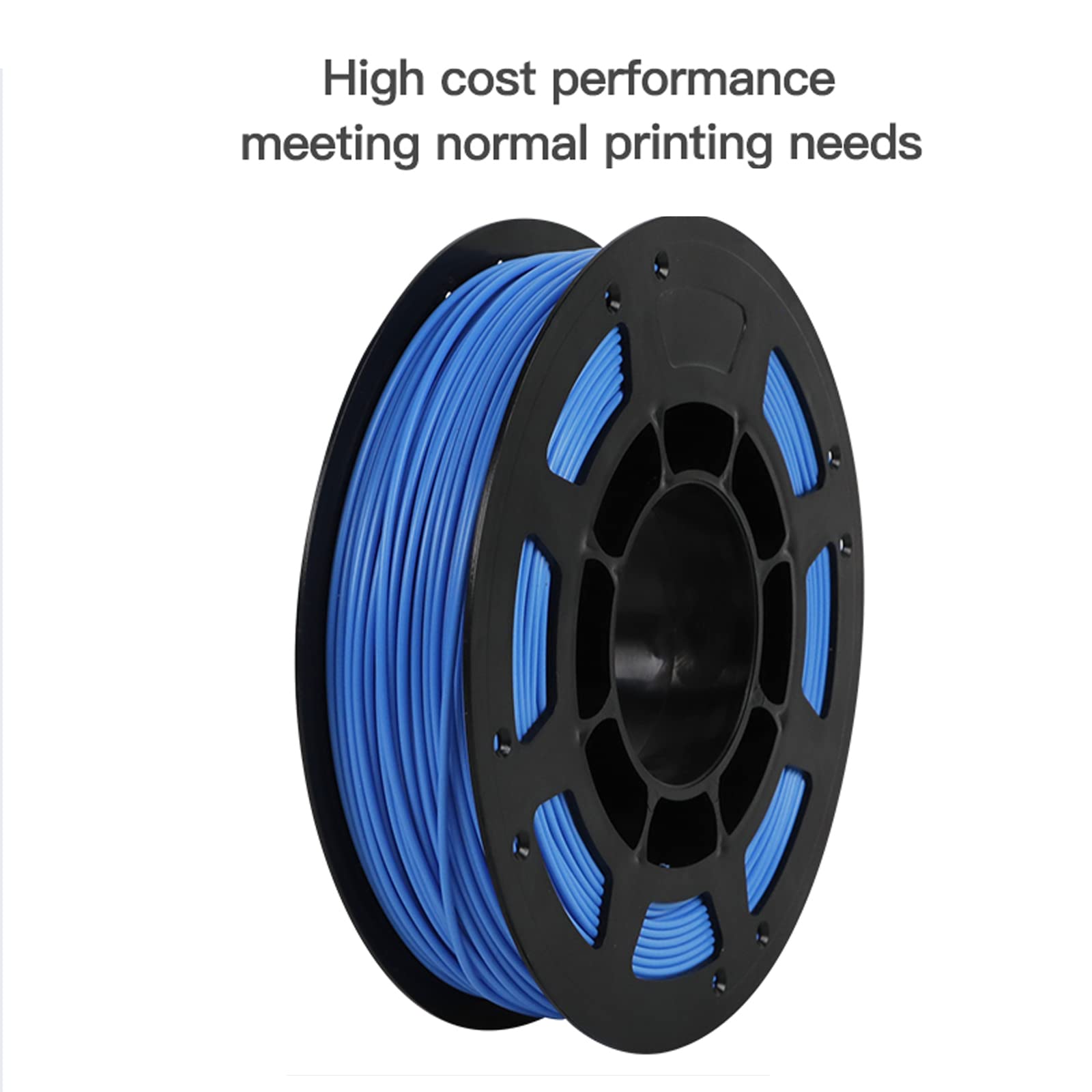 Creality Filamento PLA 1.75mm per Stampante 3D e Penne 3D Precisione Dimensionale +/- 0.02mm Neatly Wound Stampanti 3D FDM Bobina da 1kg (2.2 Libbre) (Blu)