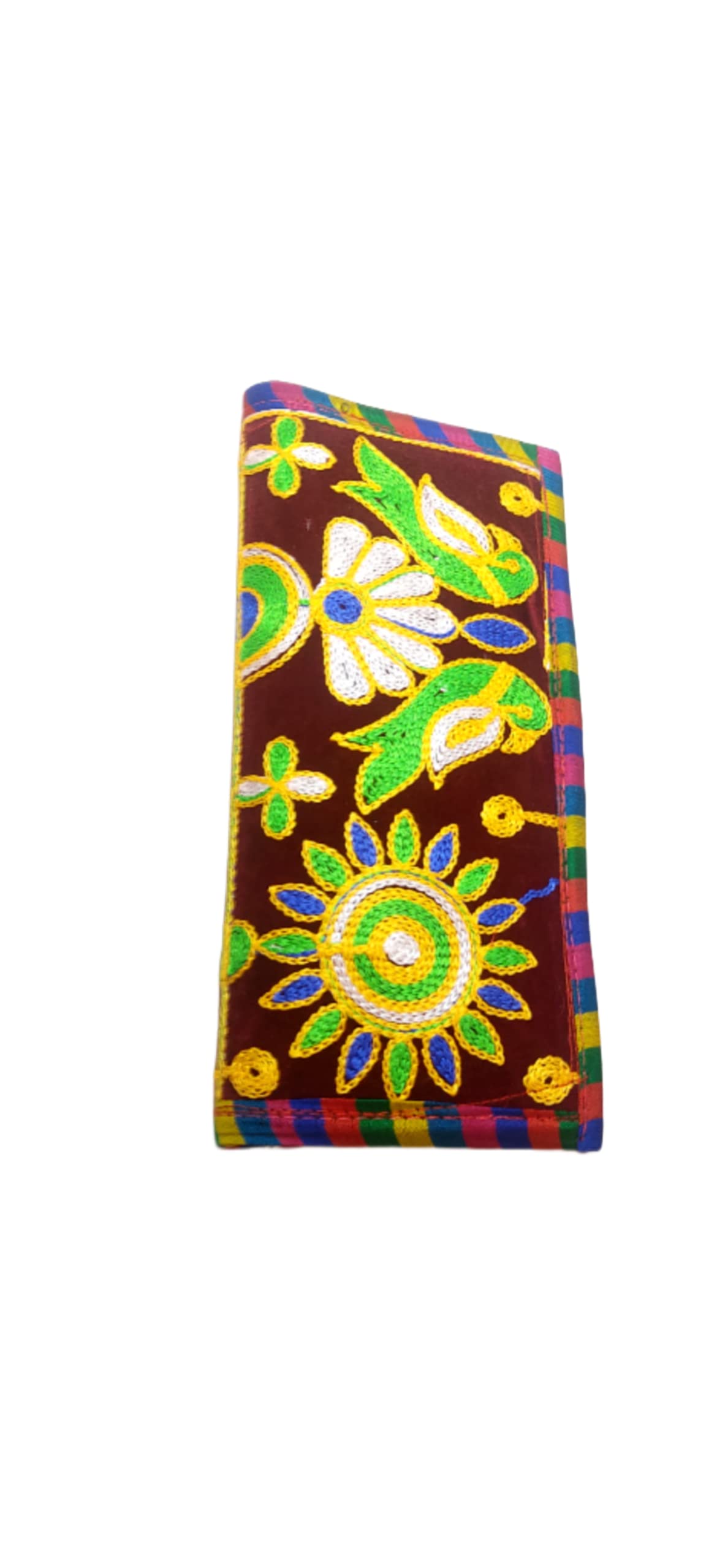 Ankoda Enterprise Womens Jaipuri Embroidered Handicraft Traditional Rajasthani Clutch (red) (B0C4TR5ZWH) Amazon Price History, Amazon Price Tracker