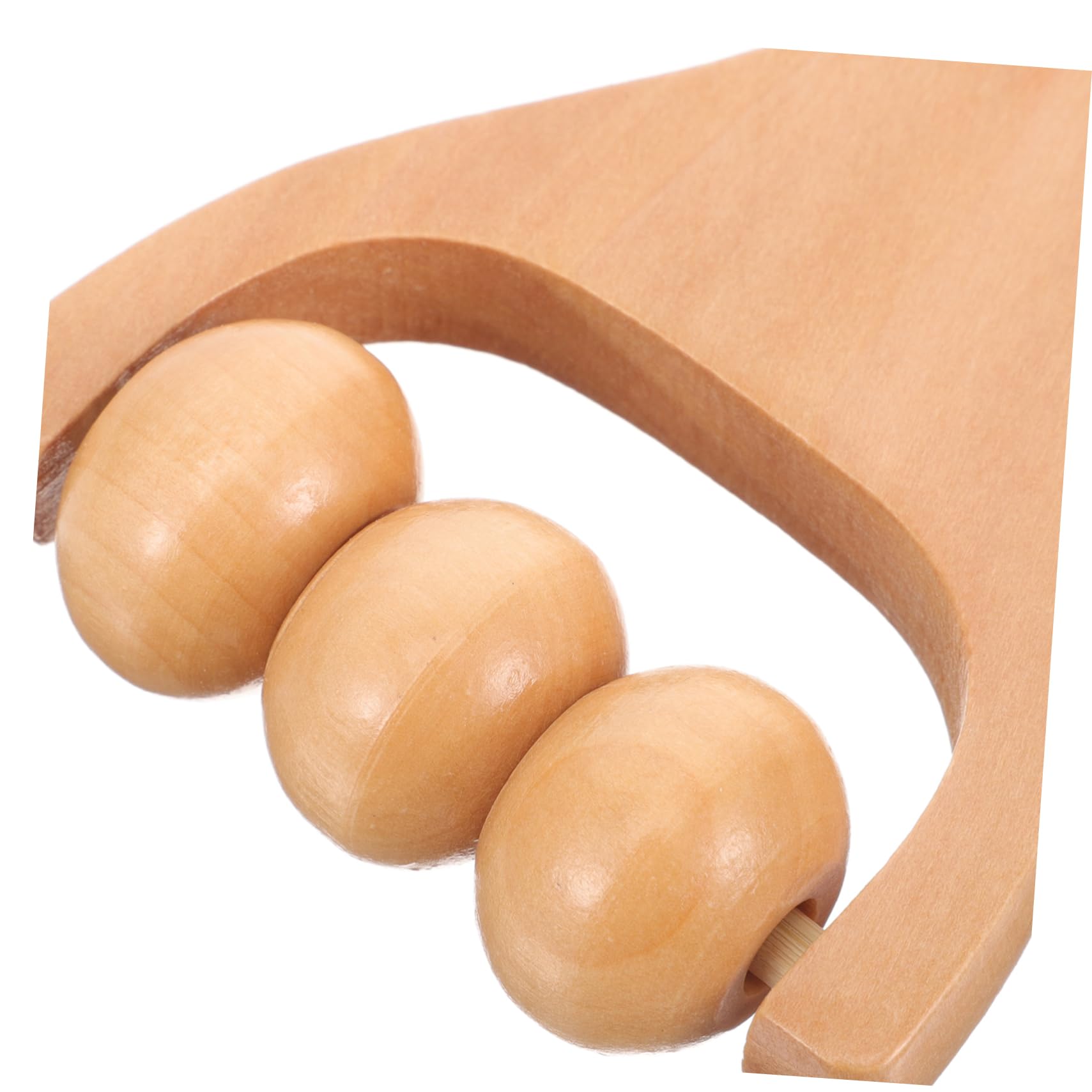 Outil de Massage des Pieds Rond en Bois, Lot de 2 Pièces