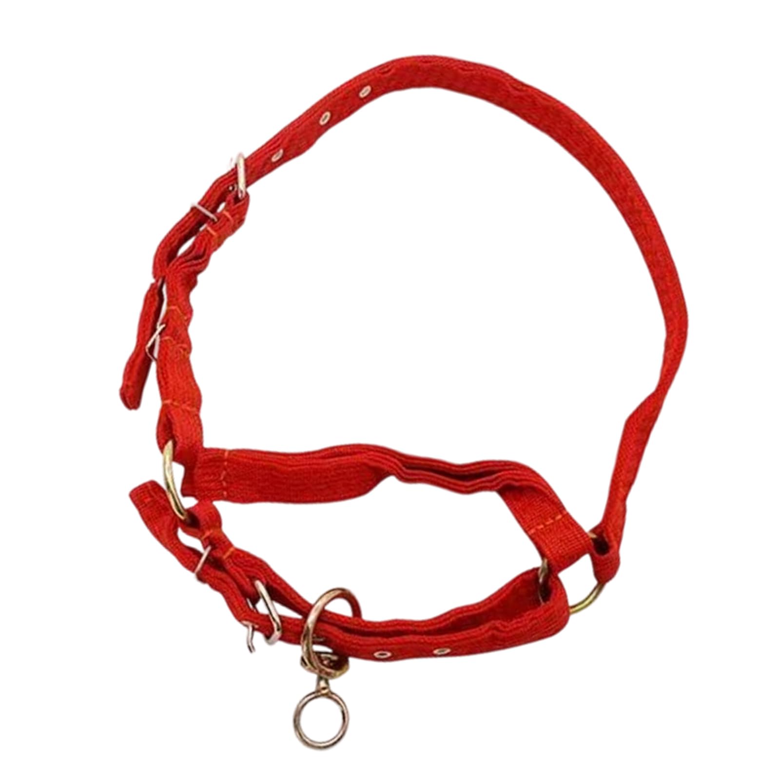 LUCKGONI Strong Customizable Livestock Headgear Featuring Reinforced Fabric And Nickel Components For Various Sized Animals