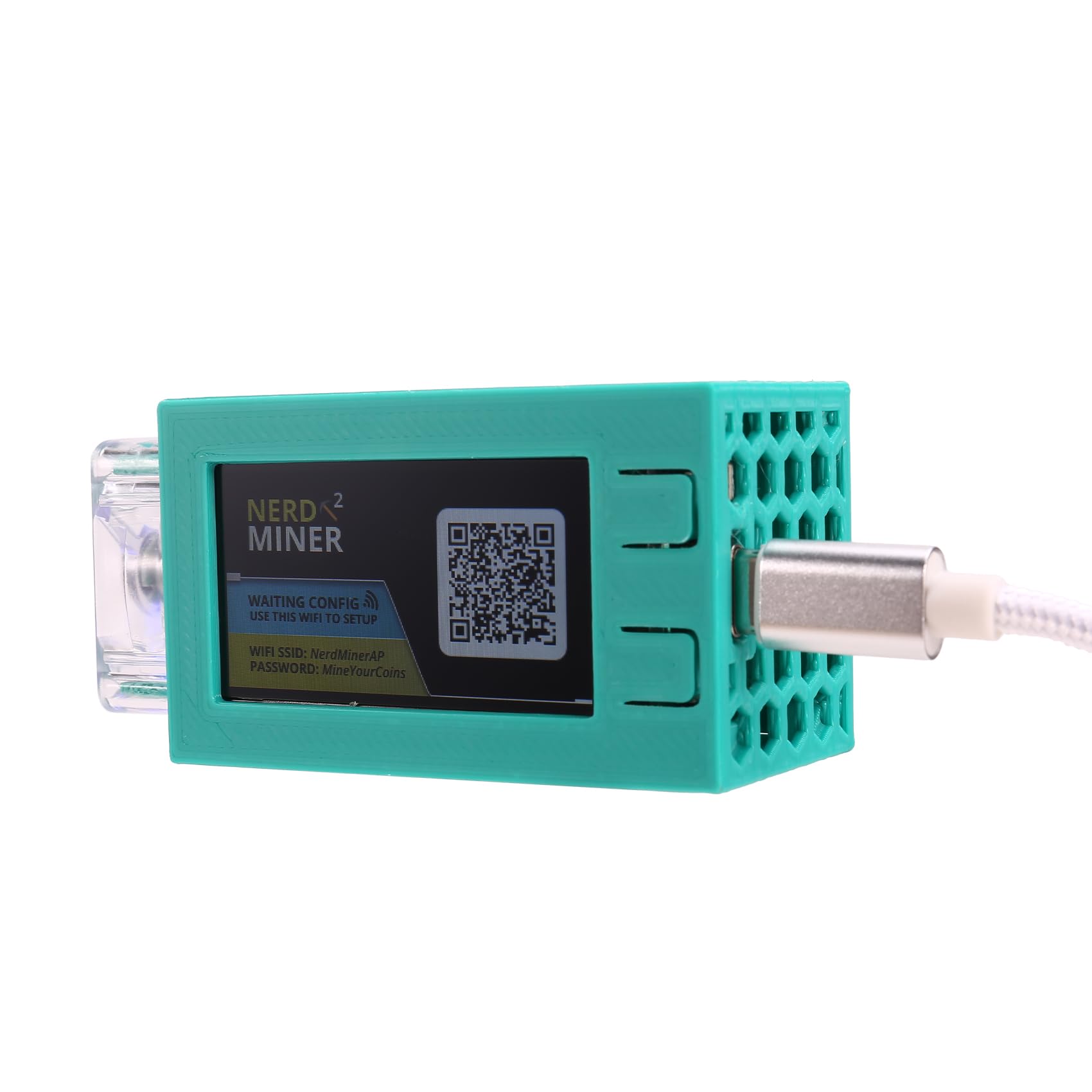 Amazon.co.jp: Jppium（ジュピウム） V2 Pro Miner 78/S ミニ ビットコイン 宝くじ マイナー 発光ファン付き  BTC Solo 宝くじ マイニング Miner グリーン : おもちゃ