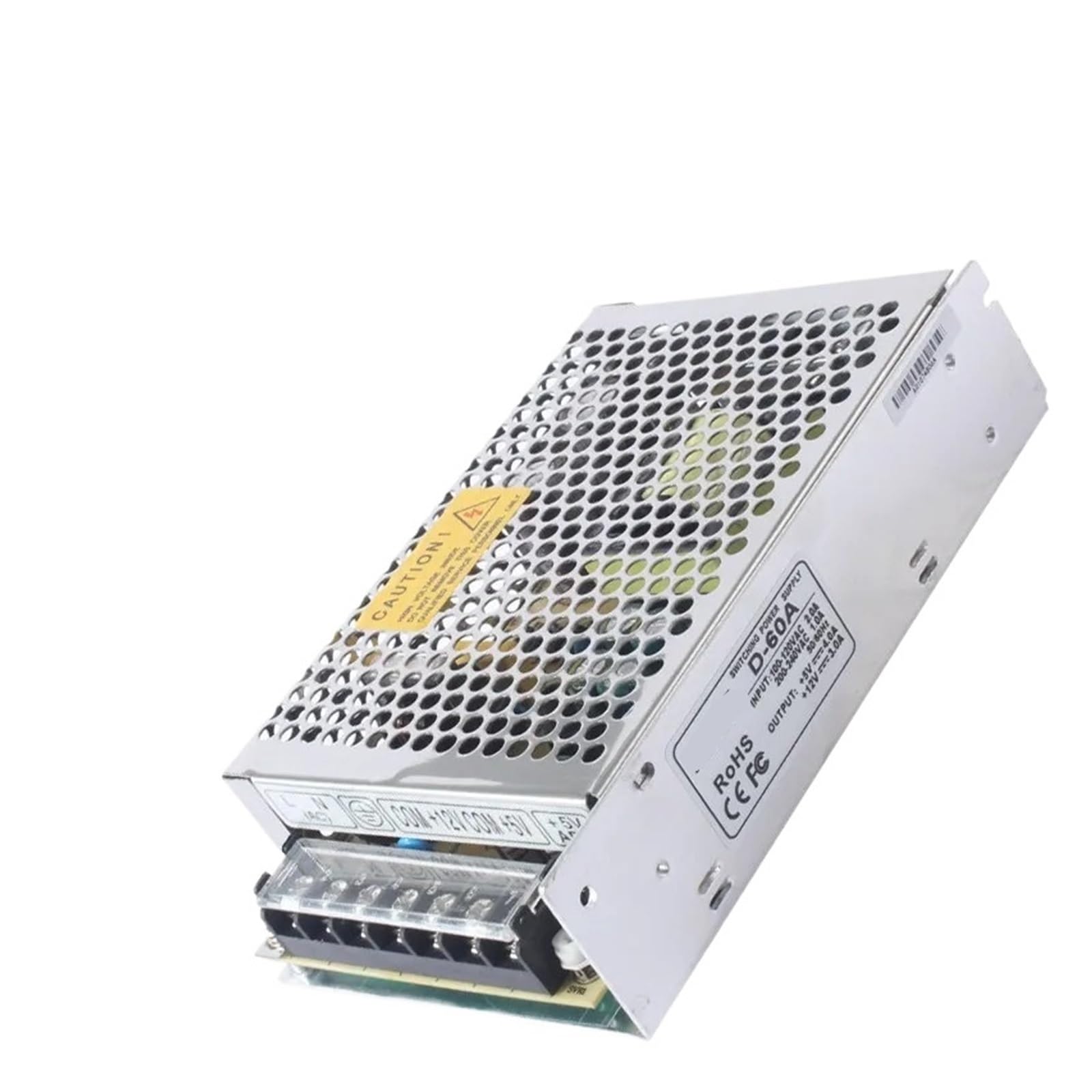 Alimentation de commutation 60W résout les chutes de tension sur double circuit