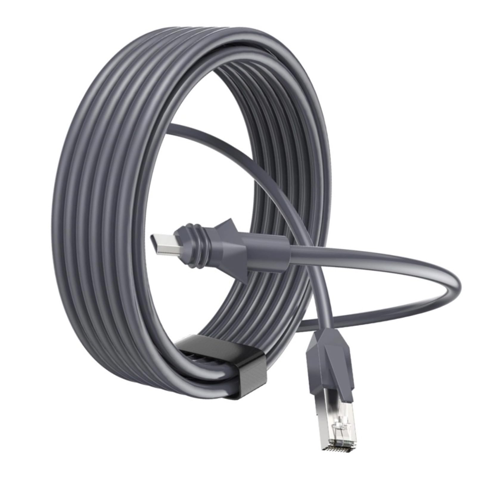 Generic Przedłużacz Anteny Satelitarnej o Dużej Szybkości, Transfer 1200 Mb/s Zapewniający Płynne Korzystanie z Internetu Dzięki Konstrukcji Odpornej na Warunki Atmosferyczne, długość 82 Stóp do