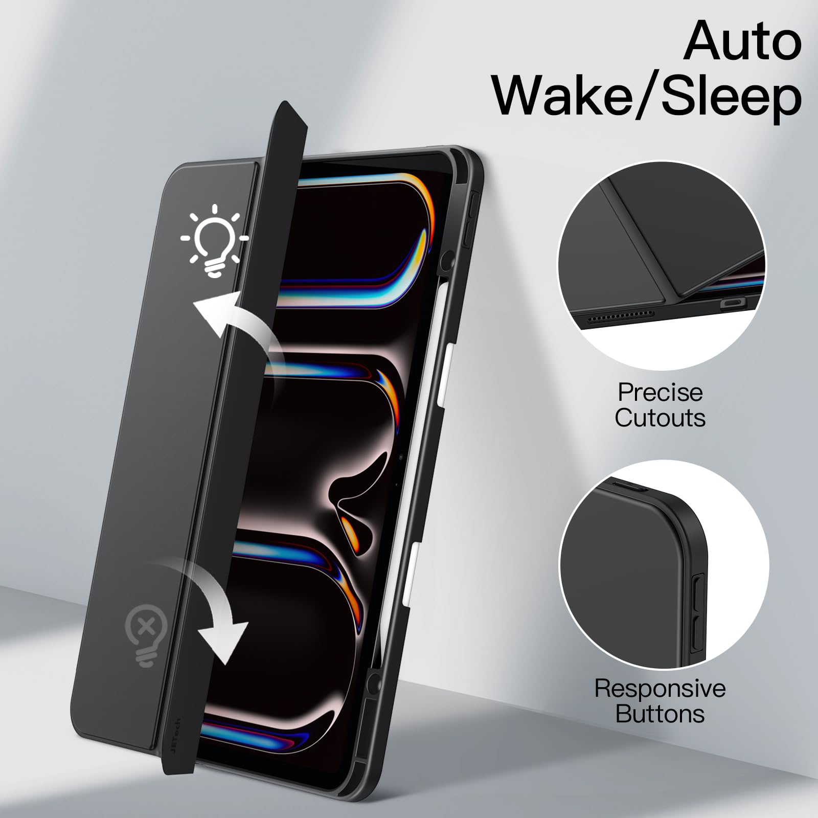 Clear Case For IPad Pro 13-inch (M5) 2025 / (M4) 2024 Shockproof Soft TPU Cover - View #5