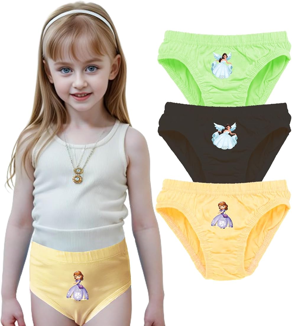 Children in panties Buy NICSY Kids Panties Girls Breathable Cotton with Inner Elastic|Soft Cotton Panties for Girls|Cotton Briefs|Girls Underwear|Girls Innerwear Kids Panty Briefs. at Amazon.in
