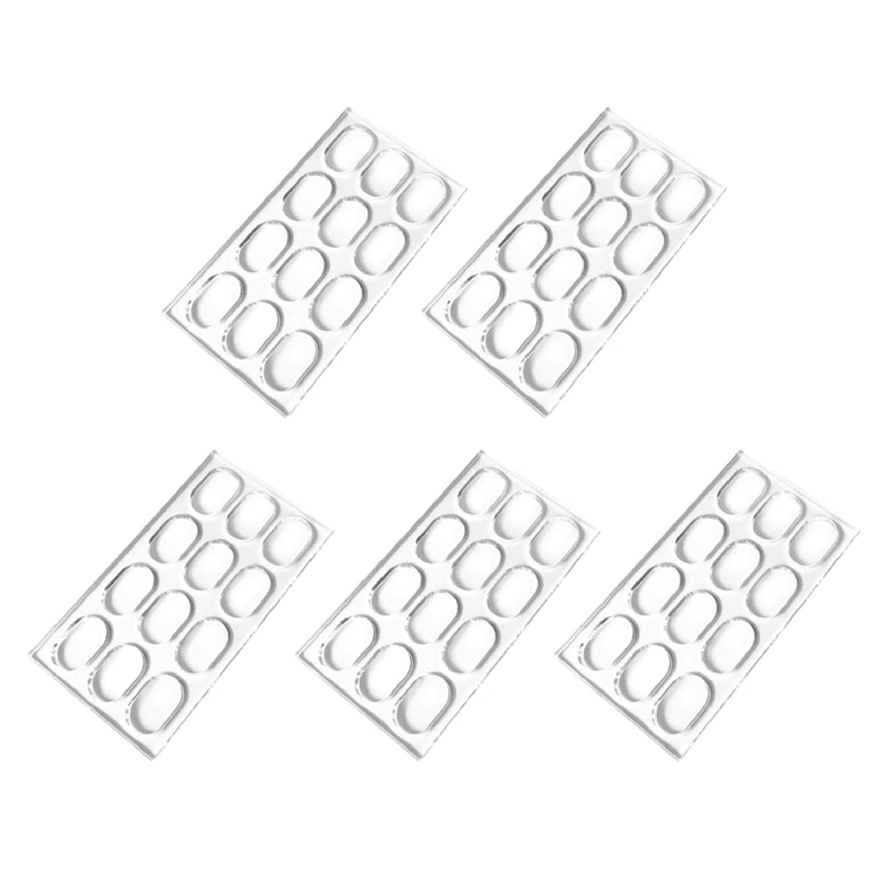 Vjsujehgy 5X Dacquoise Cake Mold Acrylic Cookie Mould Makaron Dessert Bakery Japan DIY Baking Tool