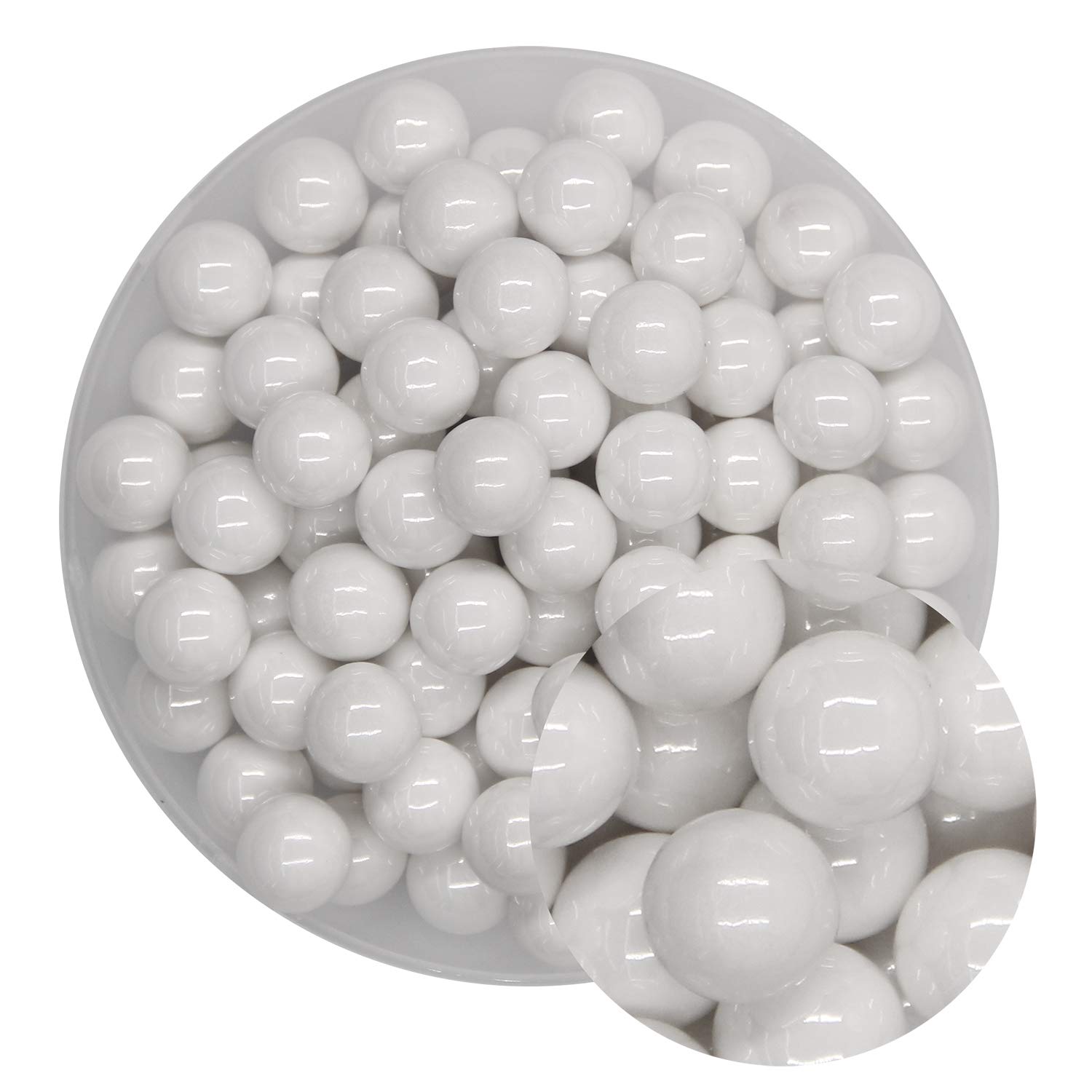 CGOLDENWALL ZrO2 - Bolas de cerámica con circonitas (1 kg)