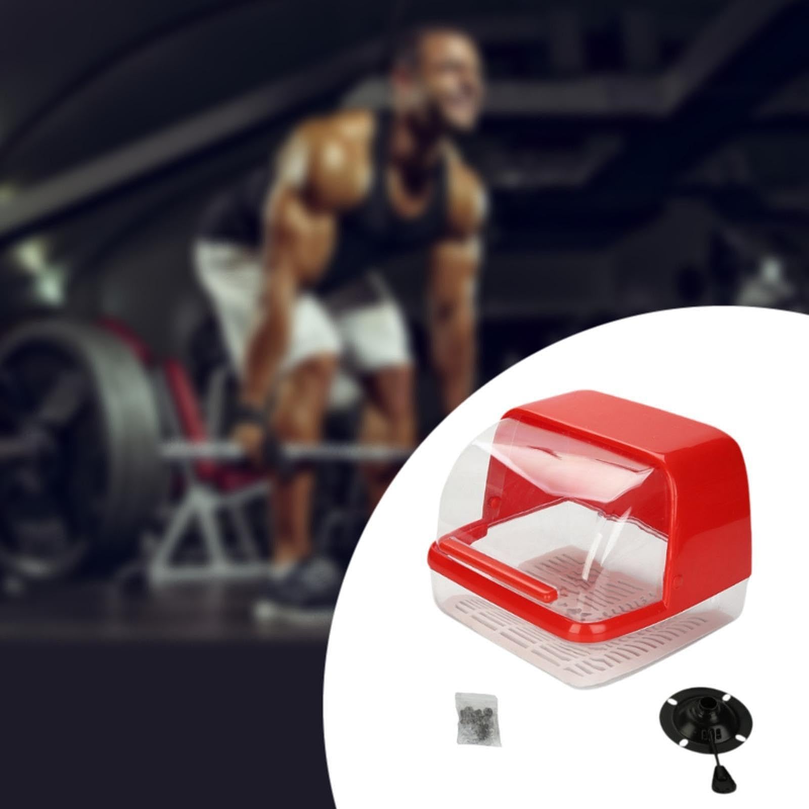 Soporte para Magnesio de Gimnasio, Cubo para Magnesio de Levantamiento de Pesas, Soporte para Magnesio de Gimnasia, Caja para Magnesio para Escalada,