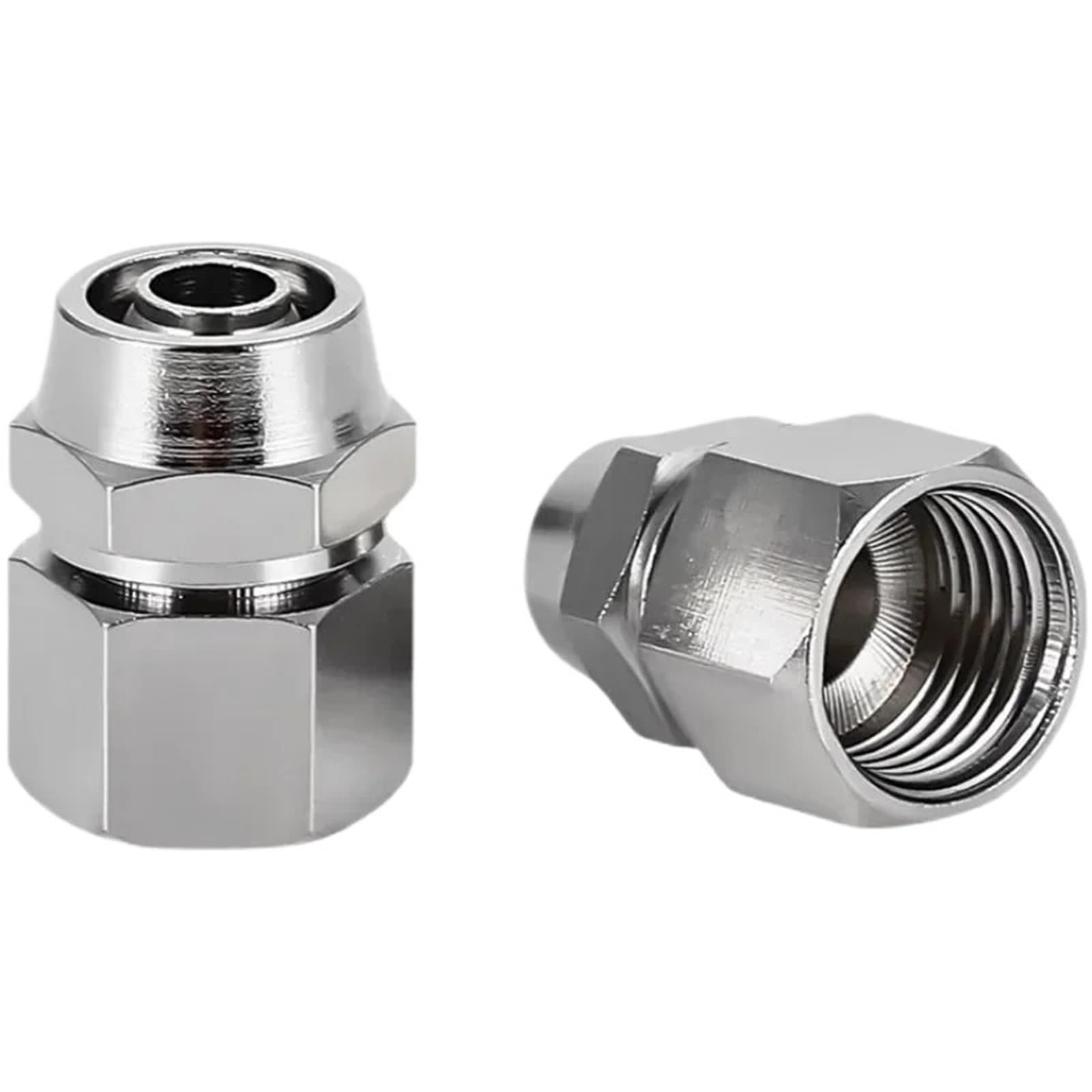 Connettore a serraggio rapido Raccordo aria OD 4 6 8 10 12 mm, rame 1/8 "1/4" 3/8" 1/2 "(KPCF 10-03,50 PCS)