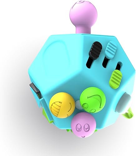 Miniatura 4 de Fidget Dodecagon12Fidget lateral Toy CubeAlivia El Estrés Y La Ansiedad anti la depresión cubeta para niños y adultos con hiperactividades Add OCD