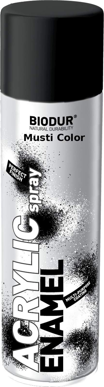 Spray akrylowy spray do felg akrylowy, 500 ml, spray w sprayu, kolor czarny matowy
