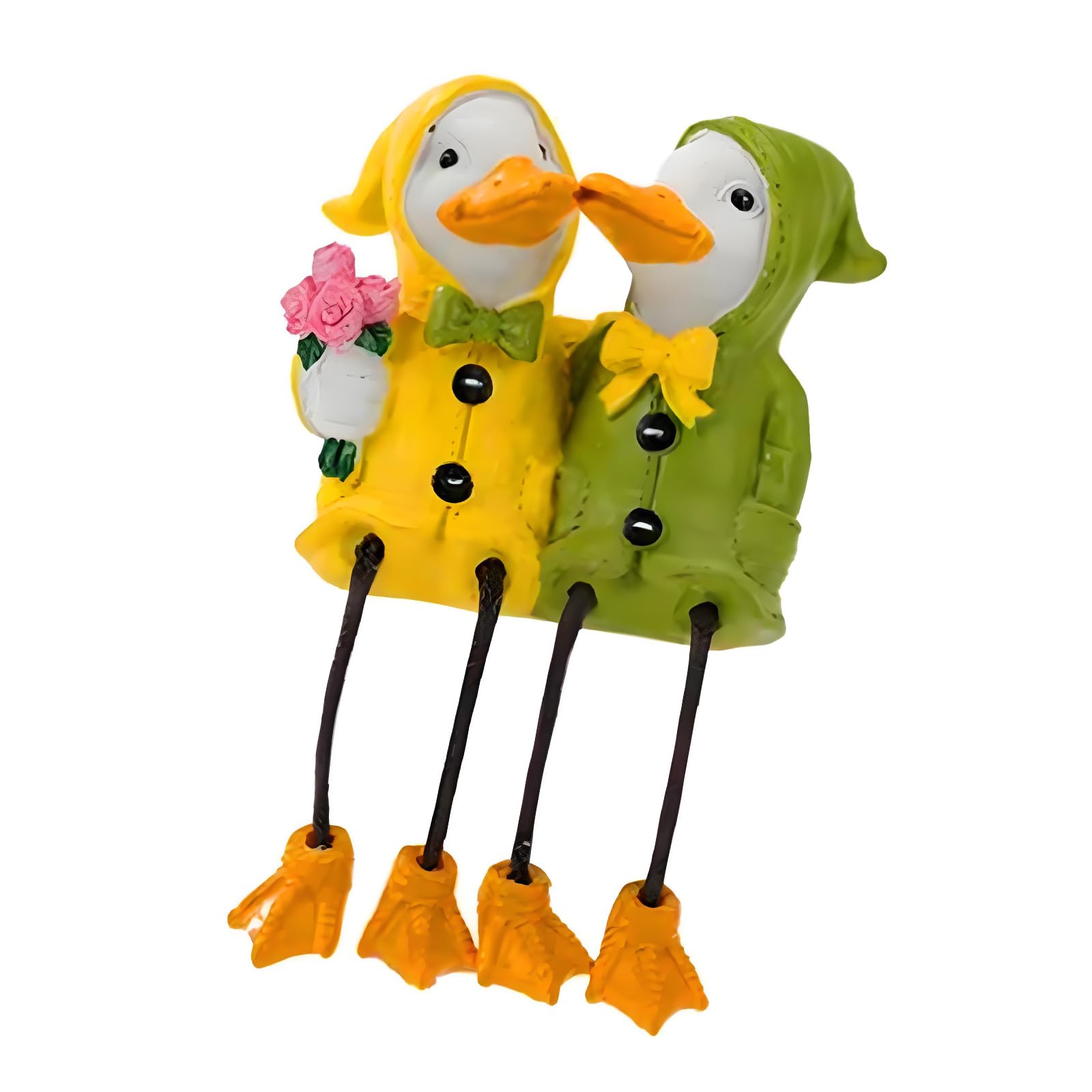 Canard en résine extérieur imperméable étagère table intérieur